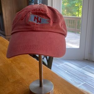 Faded red TOPPERS baseball cap style 2910 Islander